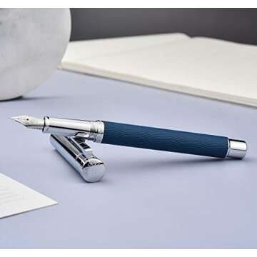 Hongdian 1843 Navigator Fountain Pen with Refillable Converter