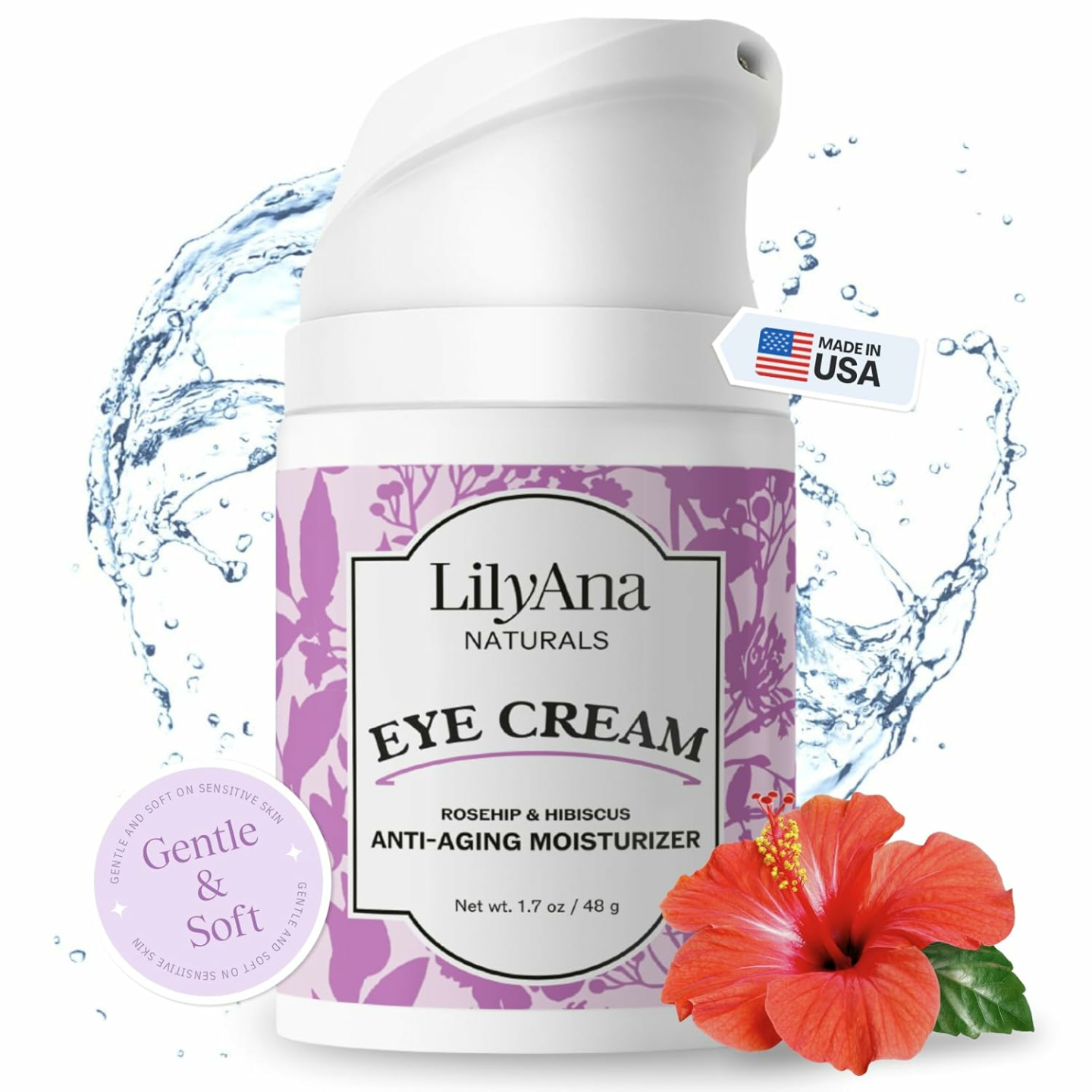 LilyAna Naturals Eye Cream - Anti-Aging Solution