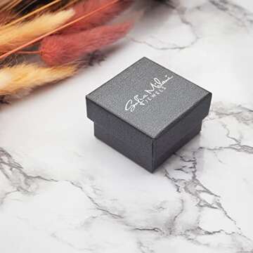 Elegant World Map Stud Earrings in Sterling Silver