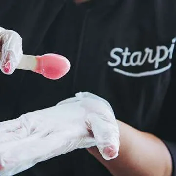 Starpil Wax 2268g / 5 lb Pink Hard Wax Beads for Painless Hair Removal, Stripless Wax Beads, Polymer Blend Low Temperature Wax for Face, Bikini, Brazilian, Legs, Underarm, Back and Chest.