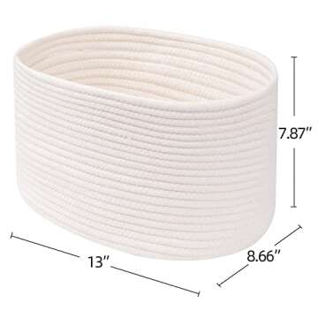 CubesLand Cube Shelf Closet Storage Bins Set 3,Woven Basket for Toy Organizing/Storage,Long-lasting ...