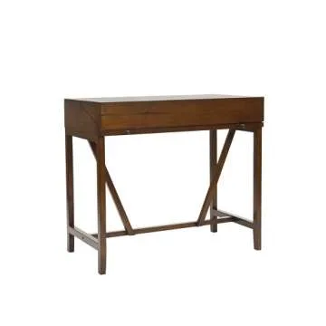 Safavieh American Homes Collection Wyatt Dark Teak Writing Desk