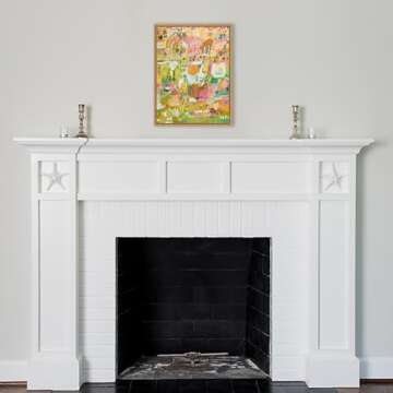 Amanti Art Boho Garden I Canvas Wall Art - 24x18