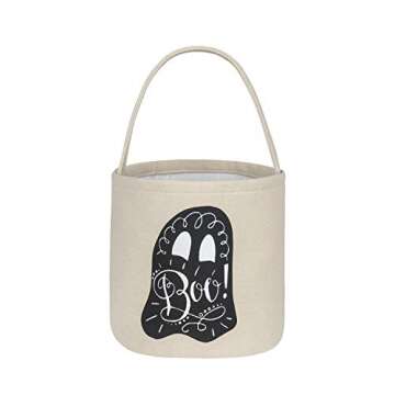 Halloween Trick or Treat Bucket Set - Durable & Fun