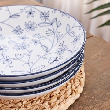 Swuut Ceramic Pasta Bowls Set for Elegant Dining