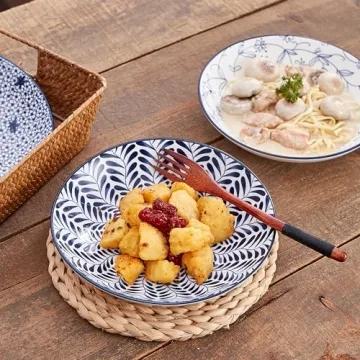 Swuut Ceramic Pasta Bowls Set for Elegant Dining