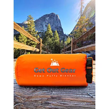 Get Out Gear Down Camping Blanket Lightweight & Waterproof