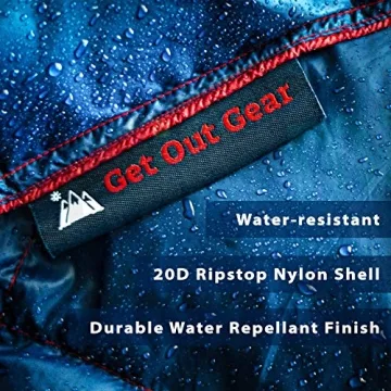 Get Out Gear Down Camping Blanket Lightweight & Waterproof