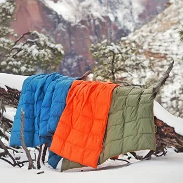 Get Out Gear Down Camping Blanket Lightweight & Waterproof