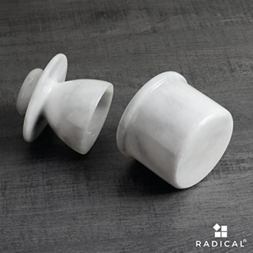 Radicaln 4-Inch Marble Butter Keeper for Fresh Butter