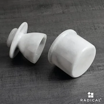 Radicaln 4-Inch Marble Butter Keeper for Fresh Butter