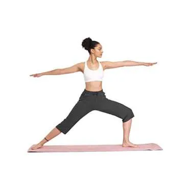 DIBAOLONG Womens Yoga Pants Capri Wide Leg Comfy Drawstring Loose Lounge Workout Pants with Pockets Dark Gray XXL