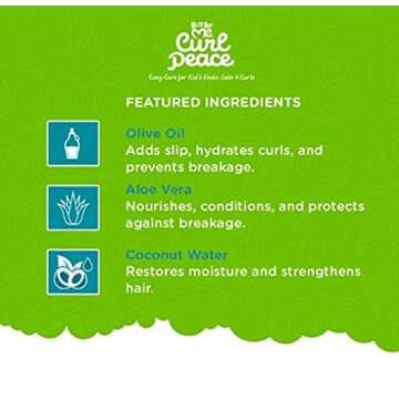 Curl Peace Just For Me Nourishing Hair Gel for Kids