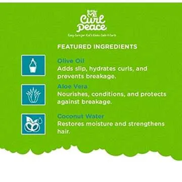 Curl Peace Just For Me Nourishing Hair Gel for Kids