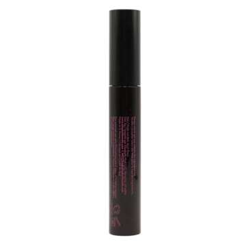 Elizabeth Mott Black Volumizing Smudge-Proof Mascara-Cruelty Free Lengthening Fiber Mascara with Hourglass Wand-Water Resistant, No Clump, Amazing Eyelashes, Safe with Lash Extensions, Full-Size 8 ml