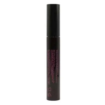 Elizabeth Mott Black Volumizing Smudge-Proof Mascara-Cruelty Free Lengthening Fiber Mascara with Hourglass Wand-Water Resistant, No Clump, Amazing Eyelashes, Safe with Lash Extensions, Full-Size 8 ml