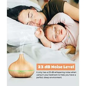 Elevate Your Space with 500ML Essential Oil Diffuser