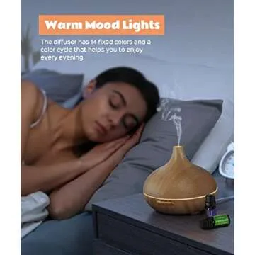 Elevate Your Space with 500ML Essential Oil Diffuser