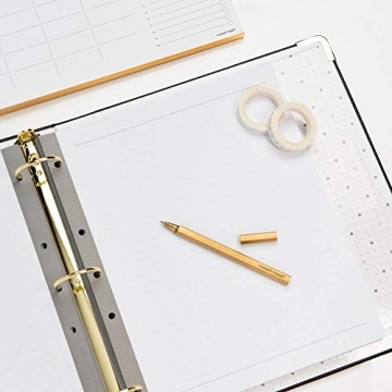 Russell and Hazel Stylish Vegan Leather Binder Online