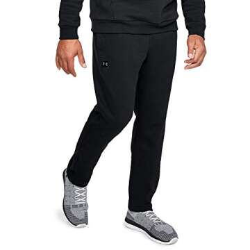 Under Armour Men's UA Rival Fleece Pants LG Black