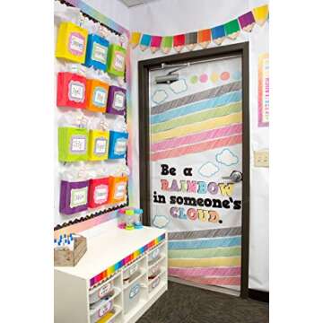 Teacher Created Resources 3496 Colored Pencils Die-Cut Border Trim - 35 Feet Long