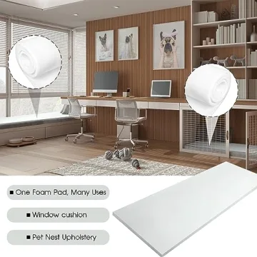 Amylove 24"x72" High Density Foam for DIY Cushions