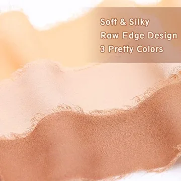 Chiffon Ribbon Set for Gift Wrapping and Crafting