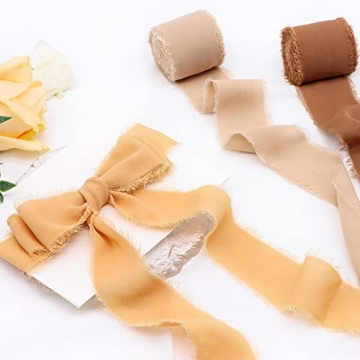 Chiffon Ribbon Set for Gift Wrapping and Crafting