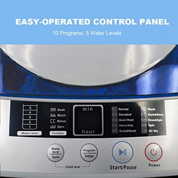 Panda Portable Washer Dryer Combo 10 LBS Capacity