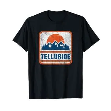 Retro Telluride Colorado for Men and Women T-Shirt