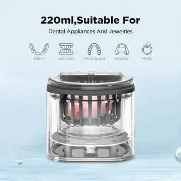 Retainer Cleaner: Efficient Sonic Dental Appliance Cleaner