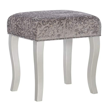 Linon Silver Harper Vanity Set - Stylish & Functional