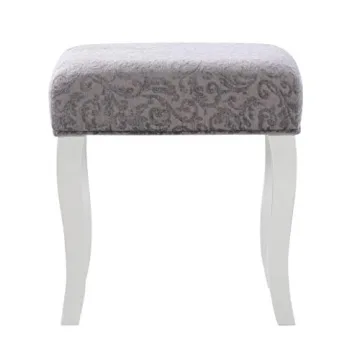 Linon Silver Harper Vanity Set - Stylish & Functional