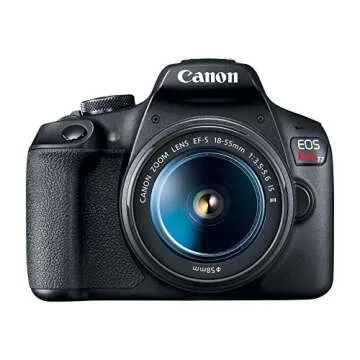 Canon EOS Rebel T7 18-55mm f/3.5-5.6 is II Kit (Renewed)