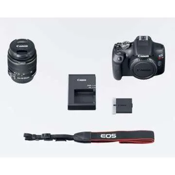Canon EOS Rebel T7 18-55mm f/3.5-5.6 is II Kit (Renewed)