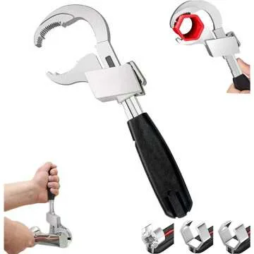 Universal Adjustable Double Ended Wrench for Repairs