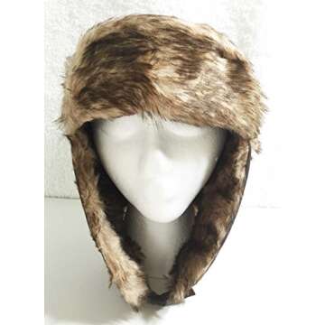Trendy Faux Fur Aviator Hat for All Winter Adventures