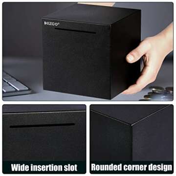 Stylish hizgo Adult Piggy Bank for Effective Saving