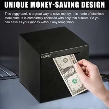 Stylish hizgo Adult Piggy Bank for Effective Saving