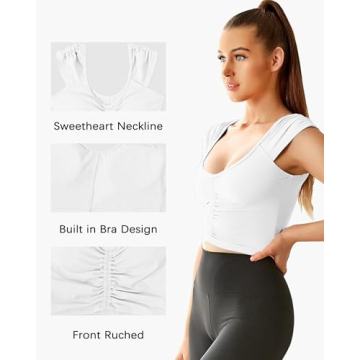 Womens Stylish Yoga and Workout Top with Cutouts