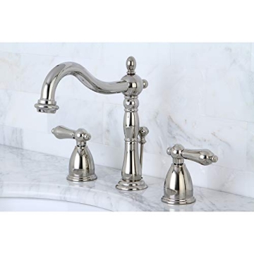 Kingston Brass Heritage Lavatory Faucet - Polished Nickel