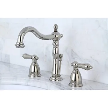 Kingston Brass Heritage Lavatory Faucet - Polished Nickel