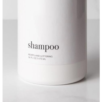 Heartland Modern Refillable Shower Soap Container Set of 3