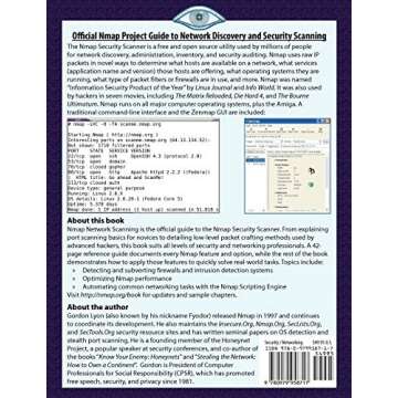 Nmap Network Scanning: The Official Nmap Project Guide to Network Discovery and Security Scanning