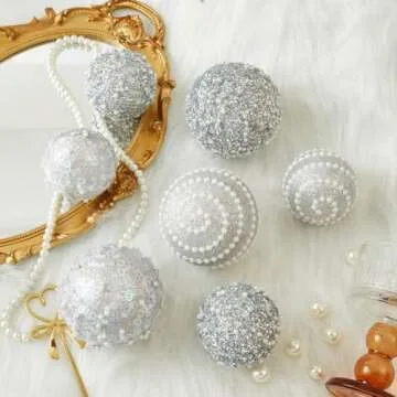 ChrisWish 12CT Shatterproof Christmas Ball Ornaments