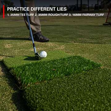 Rukket 3pc Golf Net Bundle for Home Practice