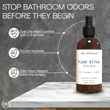 Aromatic Muse Apothecary Flush Ritual - Refreshing Toilet Spray
