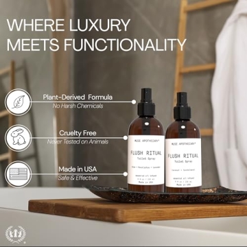 Aromatic Muse Apothecary Flush Ritual - Refreshing Toilet Spray
