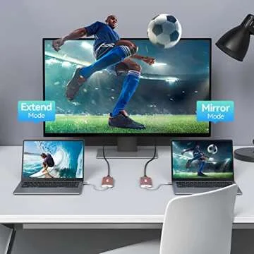 USB C Hub, Acodot 9 in 1 USB C to 4K@60HZ HDMI Multiport Adapter, 3 USB 3.0 Ports, SD/TF Card Reader, 100W PD, USB C Hub Multiport Adapter Desigend for MacBook Pro Air HP XPS etc, Rose Gold