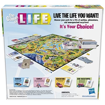 Hasbro Game of Life Family Board Game 31 Careers Fun